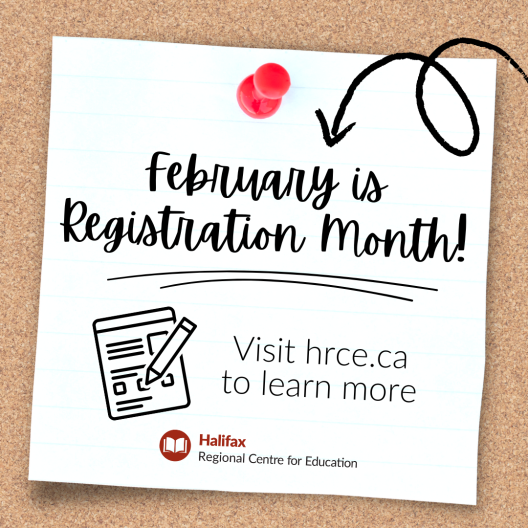 February is Registration Month