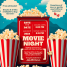 WSA movie night October 24.
